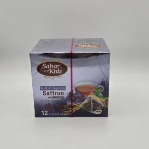 Safran und Ginseng Tee