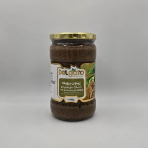 Eingelegte Oliven mit Walnüsse und Granatapfel Paste