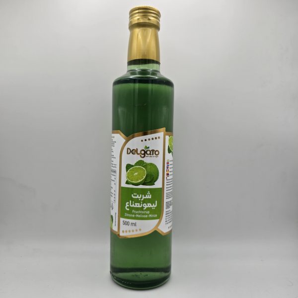 Fruchtsirup (Zitrone-Minze)
