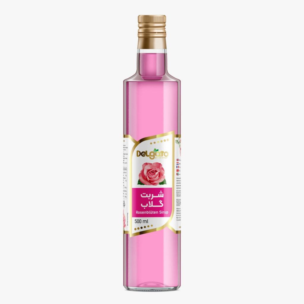 Rosenblütensirup (sharbat golab)